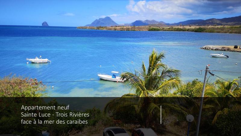T2 Les Pieds Dans L'Eau Face A La Mer Des Caraibes Sainte Luce - Trois Rivieres Luaran gambar